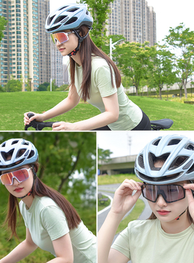 斯伯丁感光变色骑行眼镜