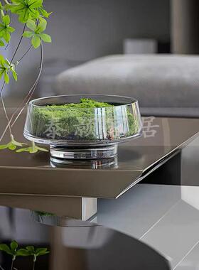 现代简约仿真花艺摆件样板房客厅餐桌花售楼处洽谈桌软装摆设