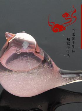 小鸟风暴瓶高硼硅玻璃天气预报瓶玻璃工艺品摆饰定制