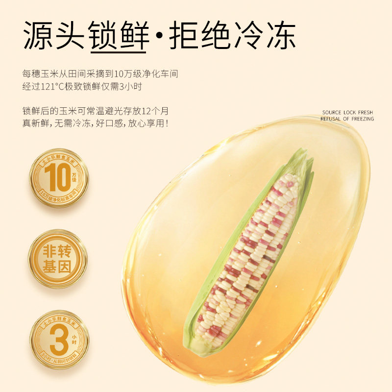 【胡可推荐】土小乐云南西双版纳小花糯玉米1.5kg软糯