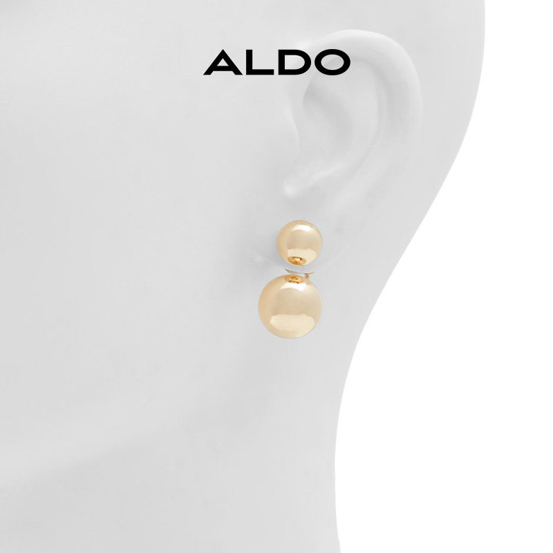 ALDO女士耳钉珍珠质感法式轻奢时尚简约可爱小众设计感AAEF24A43,淘宝优惠券,粉丝福利购,淘宝优惠卷