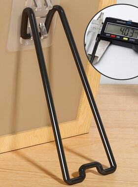 速发桌面相框支架板奖牌展示架创意落地立式玻璃相平片托托架摆台