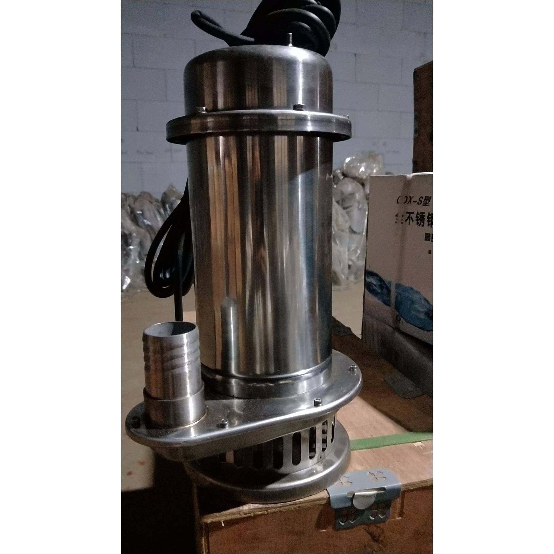 WQ不锈钢排污泵304潜水泵防腐蚀WQD不锈钢泵沼气池潜污泵1.1KW - 图2