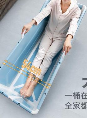 泡澡桶大人折叠成人洗澡桶家用浴缸洗澡盆浴桶全身沐浴桶直销