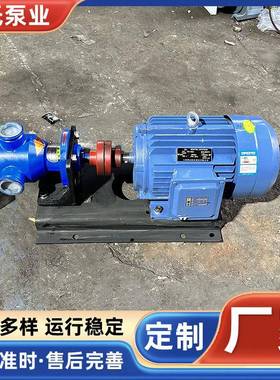 NCB高粘度转子泵树脂胶水甘油物料输送泵内啮合齿轮泵自吸泵380V