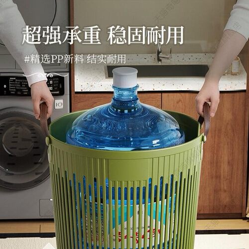 大容量脏衣篮大号家用洗衣篮耐用度假风手提收纳桶加厚材质新品YY - 图3