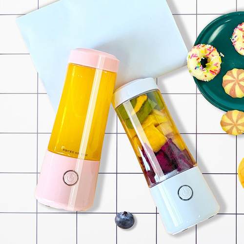 热销榨汁杯便携式电动榨汁机无线充电迷你小型家用学生果汁杯 - 图0