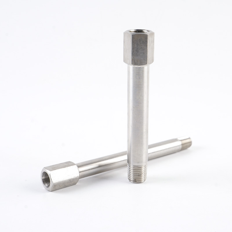 304不锈钢加长内外牙模具快速水嘴内外丝快速接头模温机加长水咀 - 图0