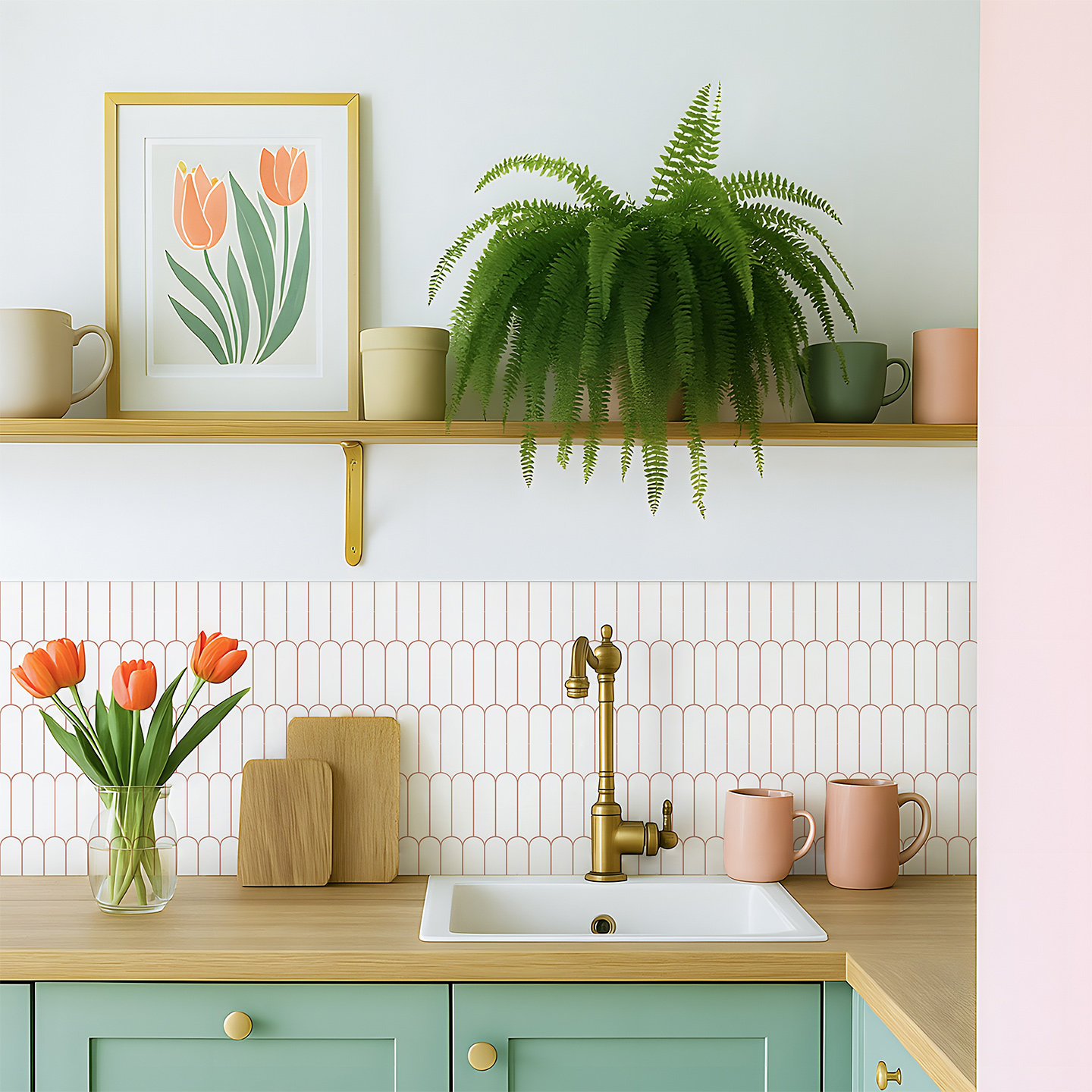 卫生间瓷砖美化贴纸法式墙贴遮丑补洞自粘厨房墙面防油高级感翻新,淘宝优惠券,粉丝福利购,淘宝优惠卷