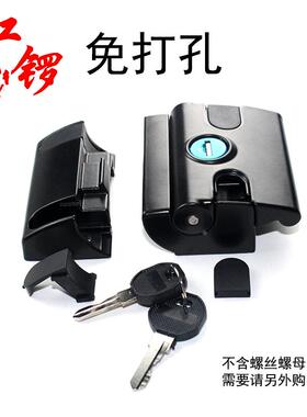 红锣工业铝型材配件铝合金门锁 30系列40系列45系列门锁铝合金锁