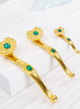 如意法器配件 弥勒佛 土地公 灵宝天尊法器 仙家神像合金配件