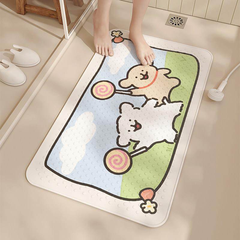 浴室防滑吸盘垫PVC家用儿童洗澡洗手间卫生间地垫防摔淋浴房脚垫,淘宝优惠券,粉丝福利购,淘宝优惠卷