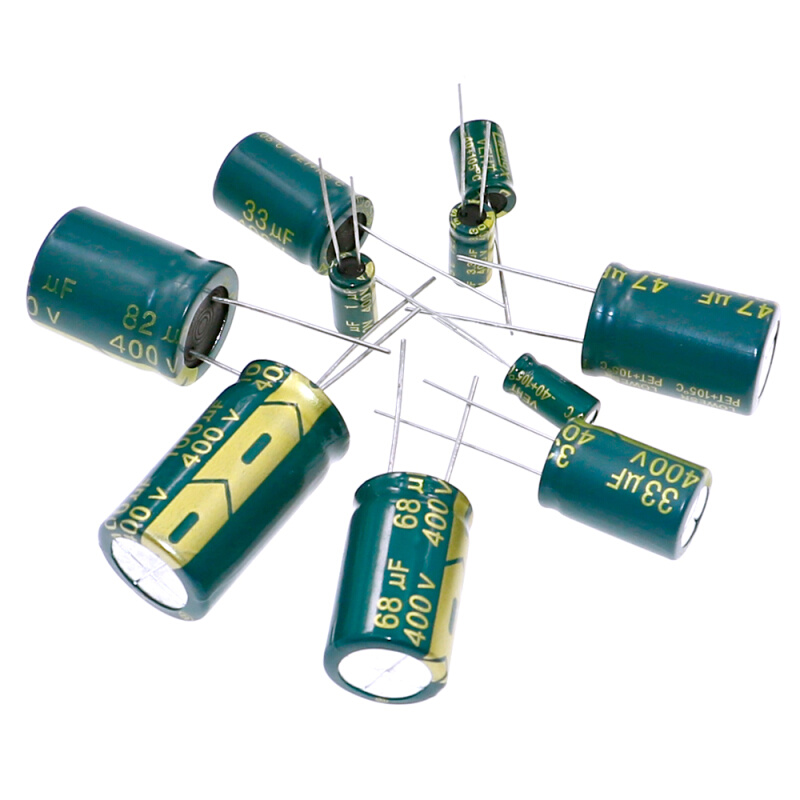 13种80个(1uF~100uF)高频低阻铝电解电容器400V高压插件电容套件 - 图1