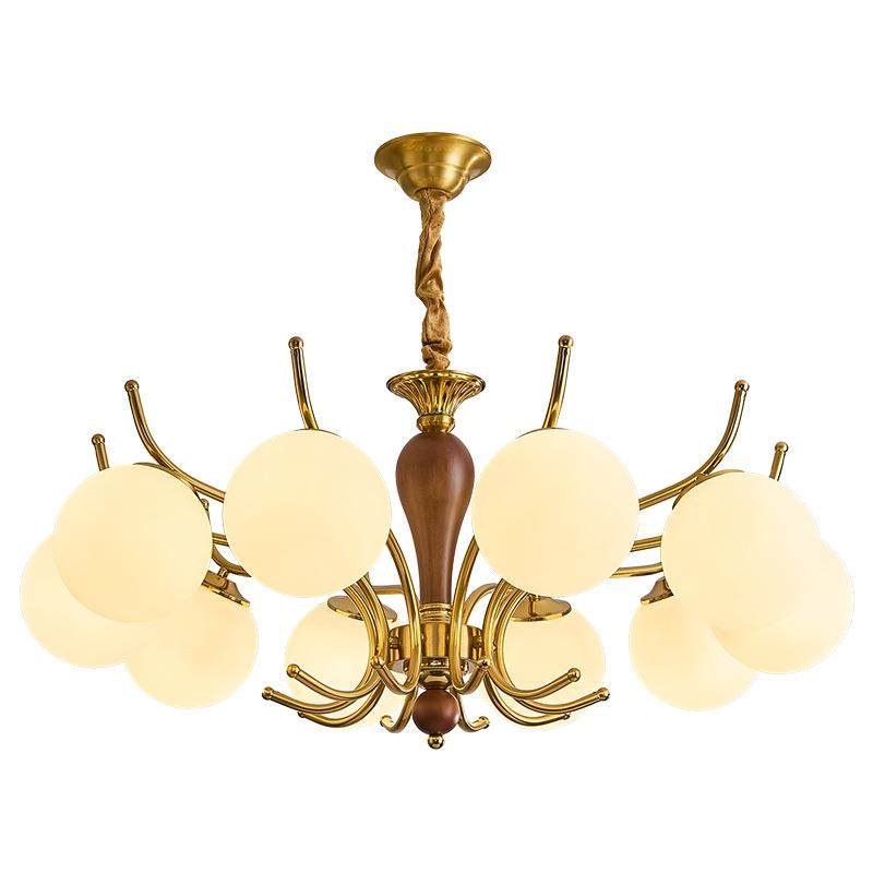 法式中古风客厅灯卧室高级感魔豆吊灯美式复古主卧室氛围护眼灯具,淘宝优惠券,粉丝福利购,淘宝优惠卷