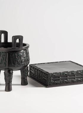 古铜官 鼎盛千秋摆件铜工艺品家居商务礼品仿古复古克鼎青铜器鼎