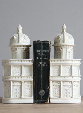 北欧家居装饰品摆件白宫城堡楼房建筑造型储钱罐工艺品学生礼物