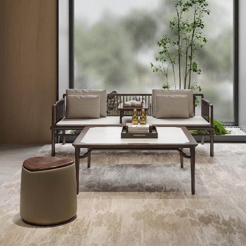 【新零售】联邦家私舒雨客厅空间A-YS2365YA沙发（4R）搭配罗汉床,淘宝优惠券,粉丝福利购,淘宝优惠卷