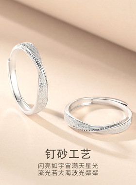 戒指女小众设计纯银冷门戒指