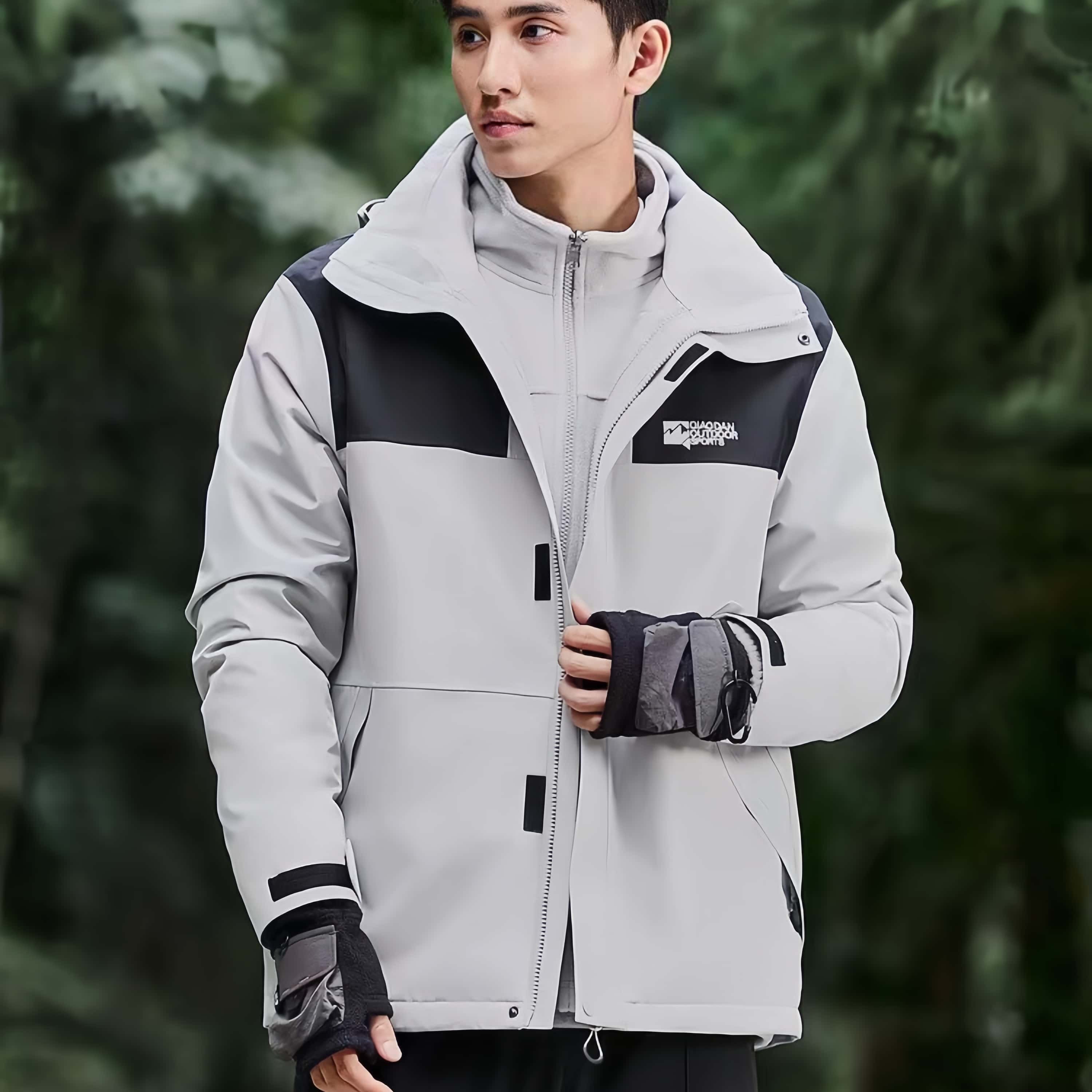 秋冬上新！乔家三合一冲锋衣男女同款春秋三防户外登山服摇粒绒,淘宝优惠券,粉丝福利购,淘宝优惠卷