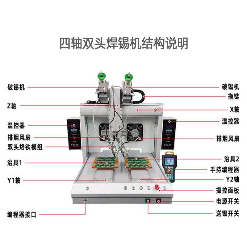 自动焊锡机PCB电路线路板USB数据线点焊加锡机LED灯全自动焊锡机,淘宝优惠券,粉丝福利购,淘宝优惠卷