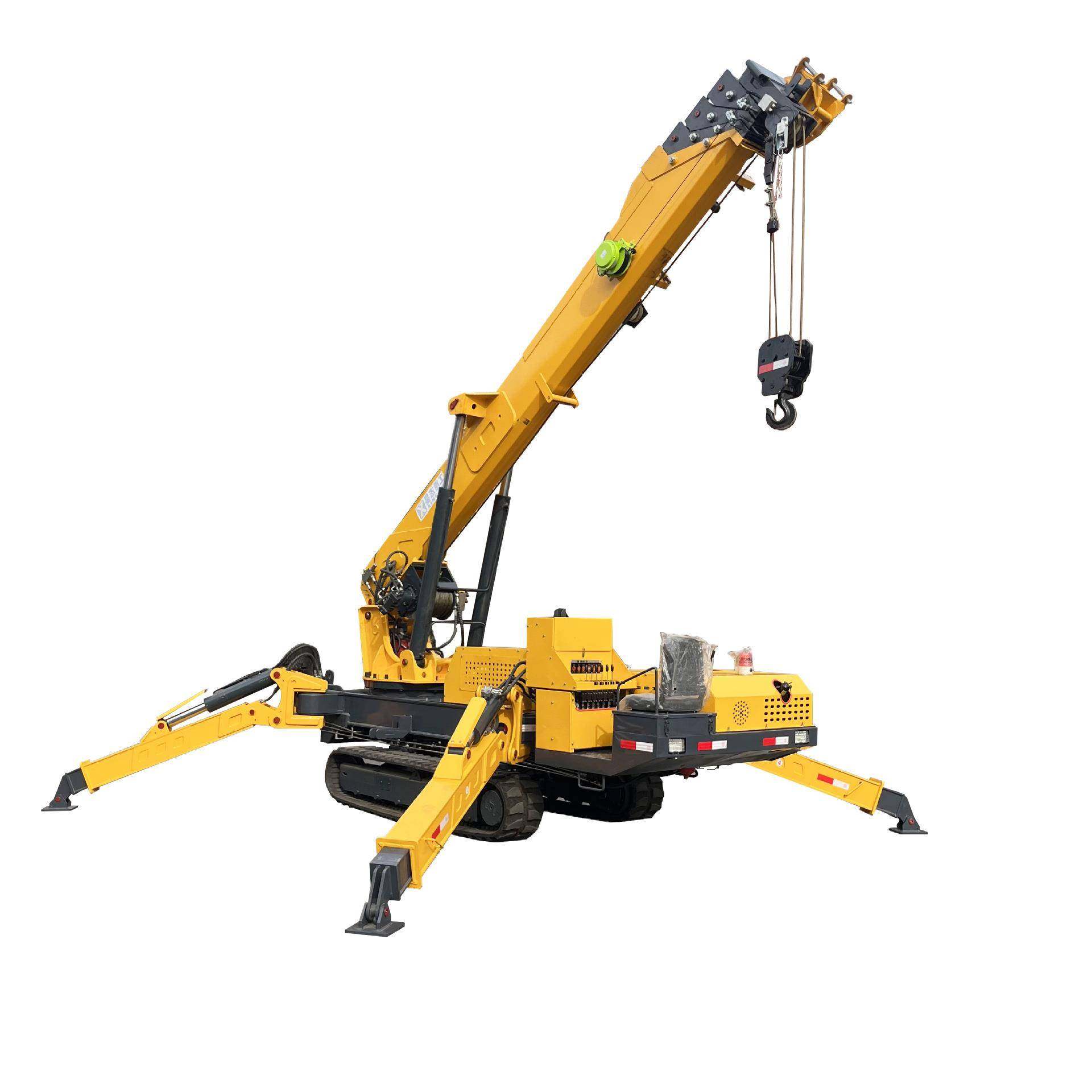 小型吊机遥控伸缩臂可移动式蜘蛛吊工厂车间悬臂履带自走式蜘蛛吊,淘宝优惠券,粉丝福利购,淘宝优惠卷