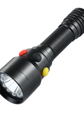 杰.德莱特公铁路检修磁力三色信号灯手电筒白红绿白红黄信号灯