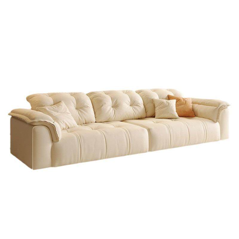 奶油风猫抓布沙发客厅设计师款现代简约大象耳朵大小户型云朵沙发,淘宝优惠券,粉丝福利购,淘宝优惠卷