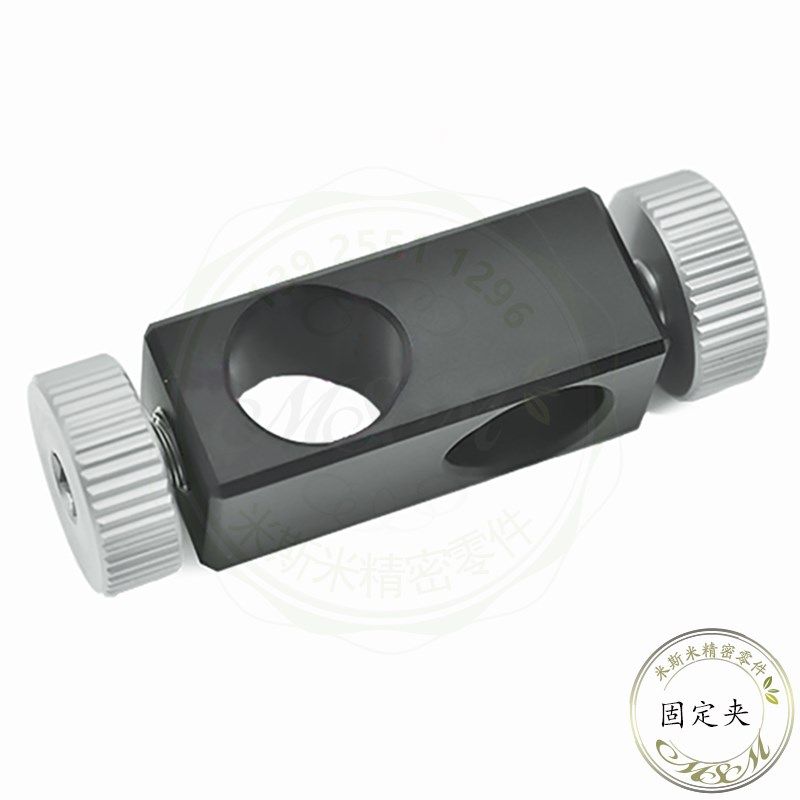 旋钮顶紧十字固定架90度直角夹具PC12-A12交叉光学支架配件铝合金,淘宝优惠券,粉丝福利购,淘宝优惠卷