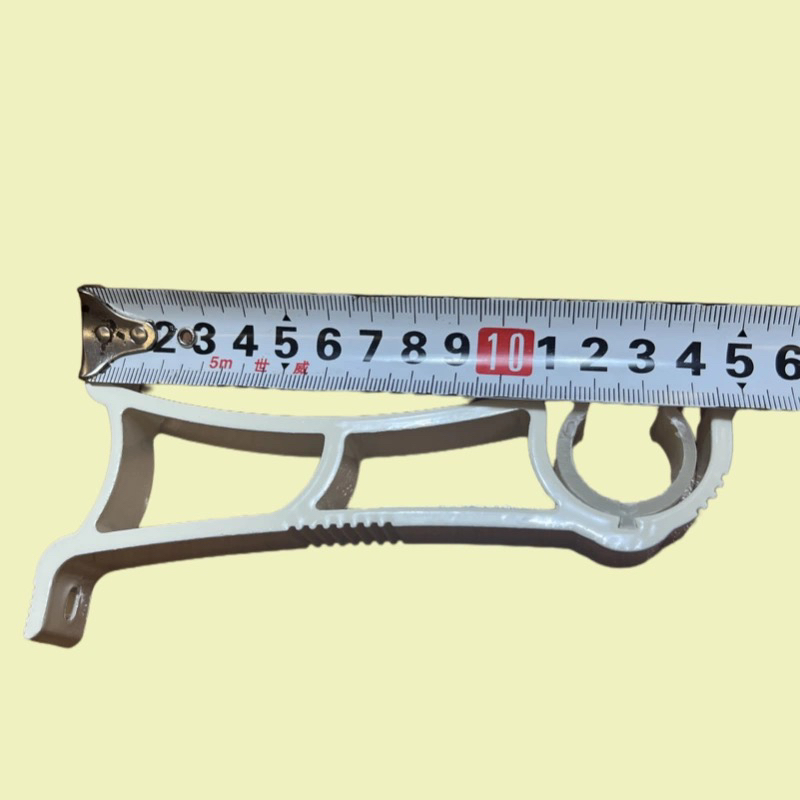 15cm加长加高顶装窗帘支架特厚托架挂钩支撑固定底座孔距6.5配件 - 图0