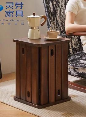 叠叠圆凳实木多功能板凳凳子组合茶几客厅家用叠放现代小凳子