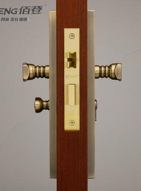直销新中式铜锁祥云献瑞房门实木门室内卧室卫生间简约静音锁