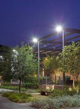 太阳能灯户外庭院投光灯家用室内外防水新农村超亮路灯道路照明灯