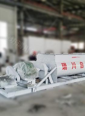 粉尘加湿机制作干粉混合搅拌设备刮板输送机双轴搅拌器供应