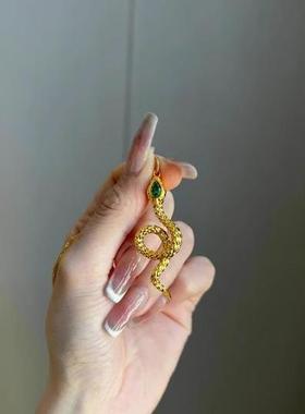 法老的宠妃灵蛇项链女气质冷淡风项链个性百搭项链小众高级饰品