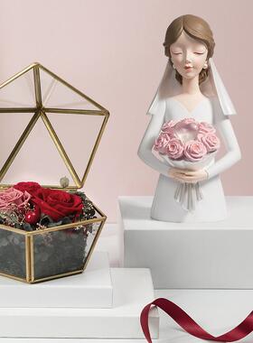 婚庆订婚结婚纪念日氛围灯饰摆件客厅桌面摆设玄关乔迁送礼礼品