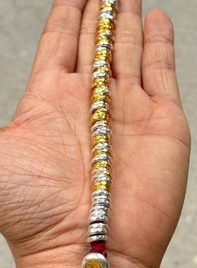 双色盘缠情侣手绳简约高颜值经典时尚流行手工编织手串手链送女友