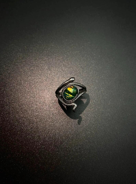 Vintage古着 Snake pupil戒指