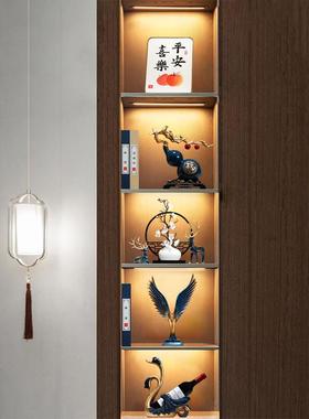 新中式高档套装摆件家居电视柜新房客厅玄关酒柜饭厅柜装饰品摆件