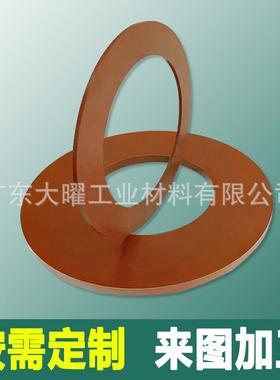 特种塑料PI板耐磨损PI棒国产新材料褐色PI片材耐高温400度加工