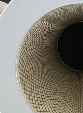 工业除尘滤筒粉尘滤芯防静电滤纸阻燃PTFE聚酯覆膜滤桶除尘滤芯