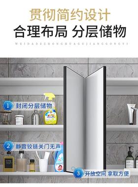 墙壁柜阳台挂墙橱柜餐厅防水卫生间储物柜橱柜置物Y*实木厨房吊柜