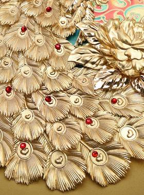 结婚礼物百年好合孔雀送闺蜜新人新郎新娘朋友新婚订婚宴创意摆件