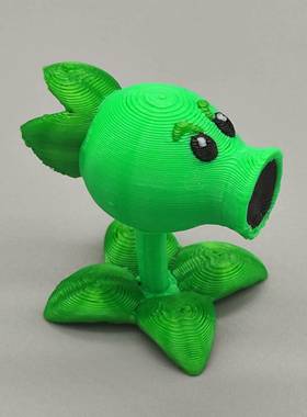 植物大战僵尸3D打印模型实物摆件全套杂交版桌面冰瓜香蒲豌豆射手