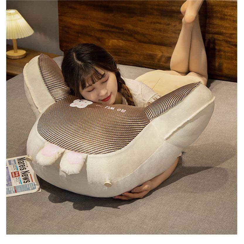 凉席靠枕床头软包护腰靠垫宿舍床上看书沙发大靠背抱枕可拆洗夏季,淘宝优惠券,粉丝福利购,淘宝优惠卷