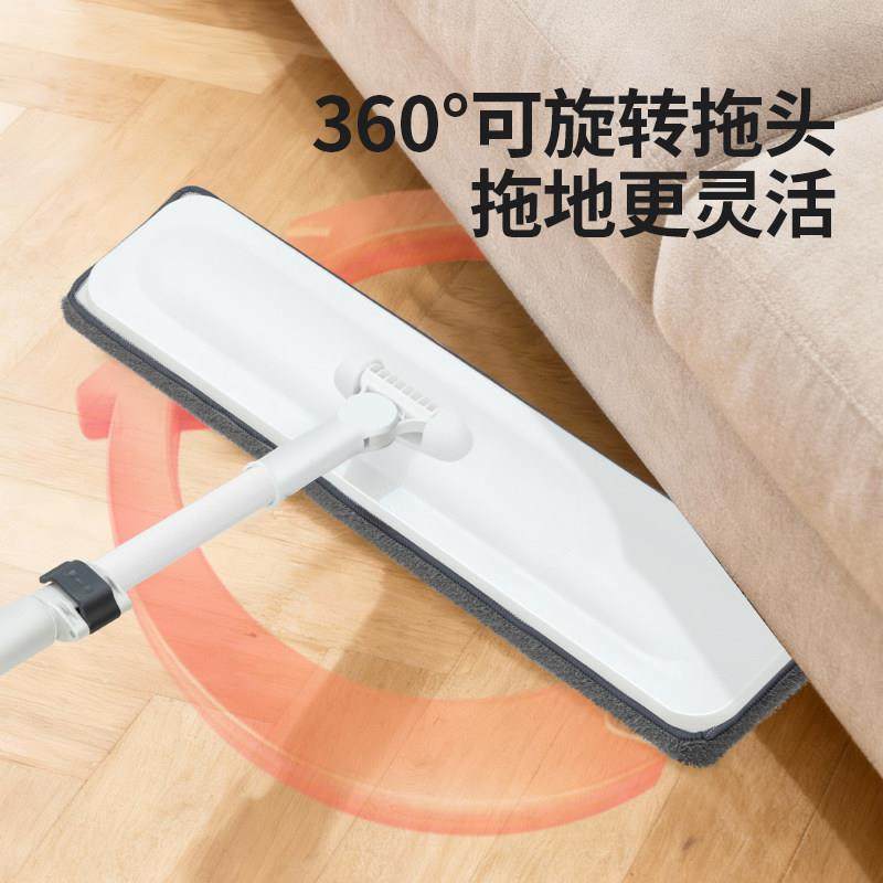 平板拖把雪尼尔除尘家用一拖净大号拖布手洗墩布懒人洗拖地板神器,淘宝优惠券,粉丝福利购,淘宝优惠卷
