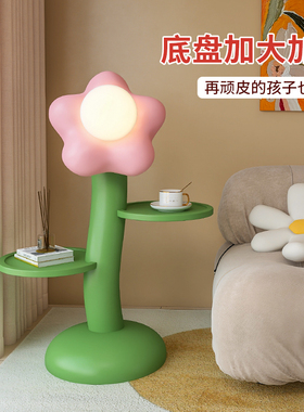 速发初饰初梦创意花朵落件灯大摆地可爱客厅卧室沙发旁家居装晨品