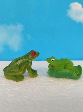 速发载钱龟乌龟青蛙摆件水族鱼缸造景盆景假山上水石配件车金圆桌