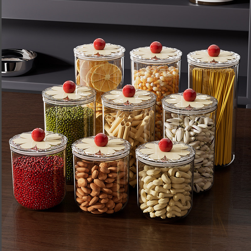 密封罐食品级五谷杂粮储物罐防潮保鲜干货收纳盒零食储存塑料瓶子,淘宝优惠券,粉丝福利购,淘宝优惠卷