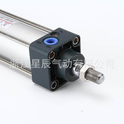 星辰气动SCJ标准气缸可调型标准气缸复动型拉杆式气缸双作用气缸 - 图2