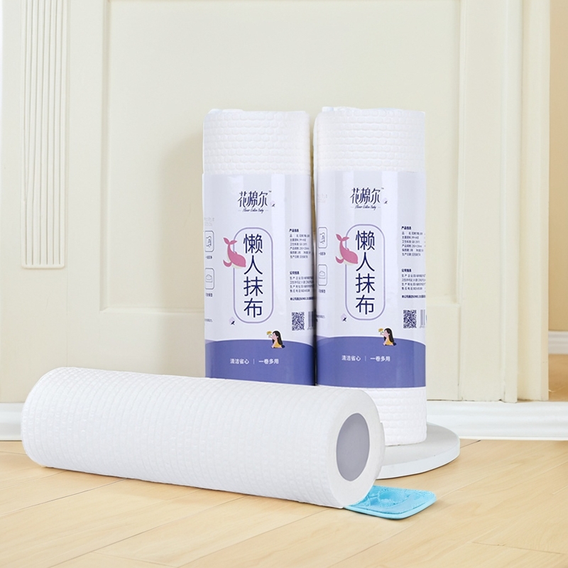 花棉尔一次性洗碗布懒人抹布干湿两用吸水吸油厨房用纸擦桌洗碗布